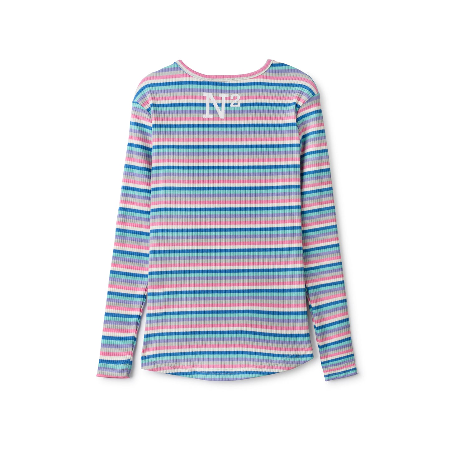 Purple Smile Stripe T-Shirt