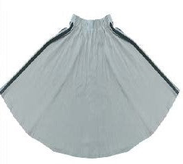 Mint Skirt with Green Side Stripe