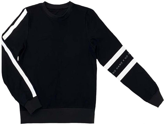 Black Sport Armband Sweatshirt