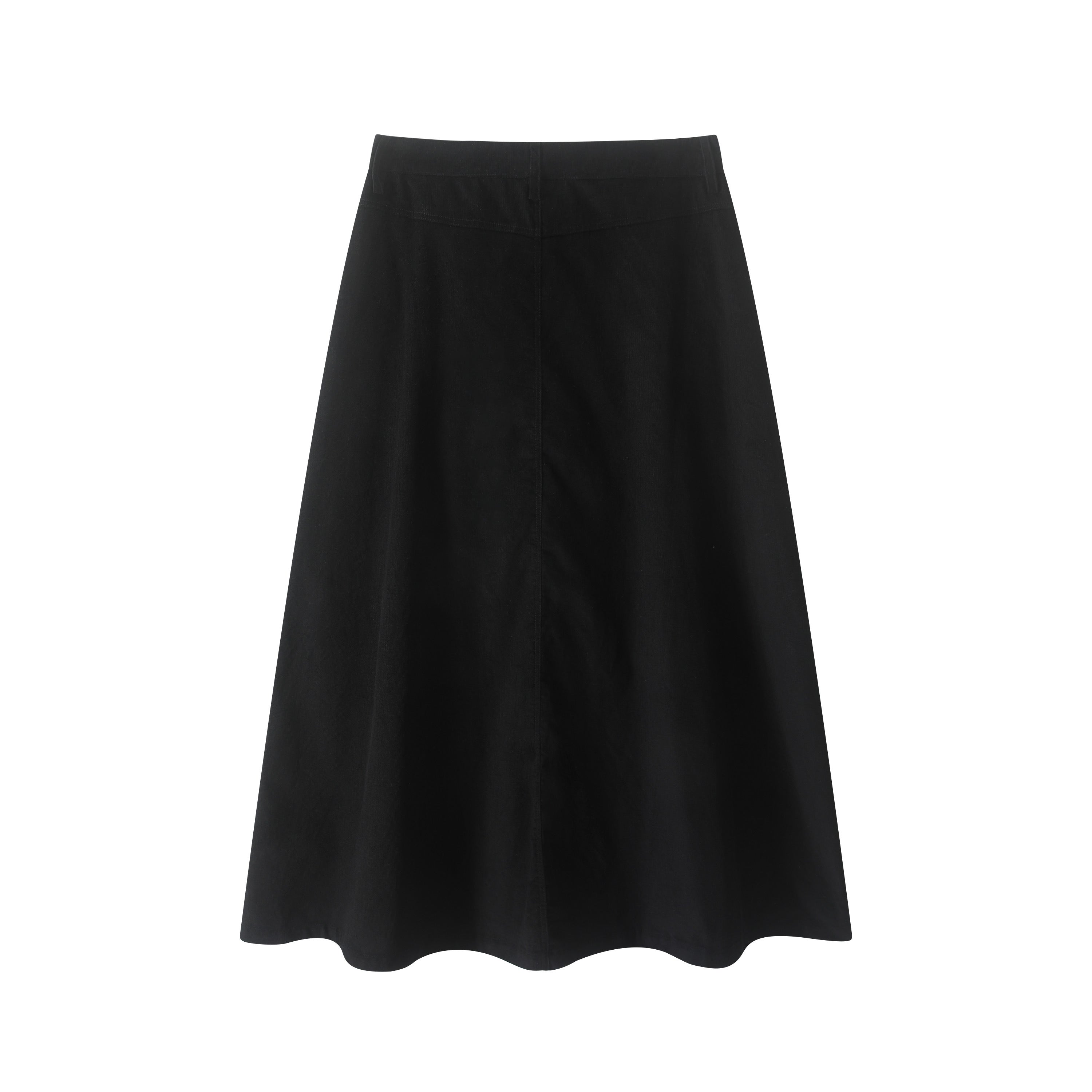 【iiort】Maxi Skirt Black Corset Maxi Skirt (ES012S-BLACK)