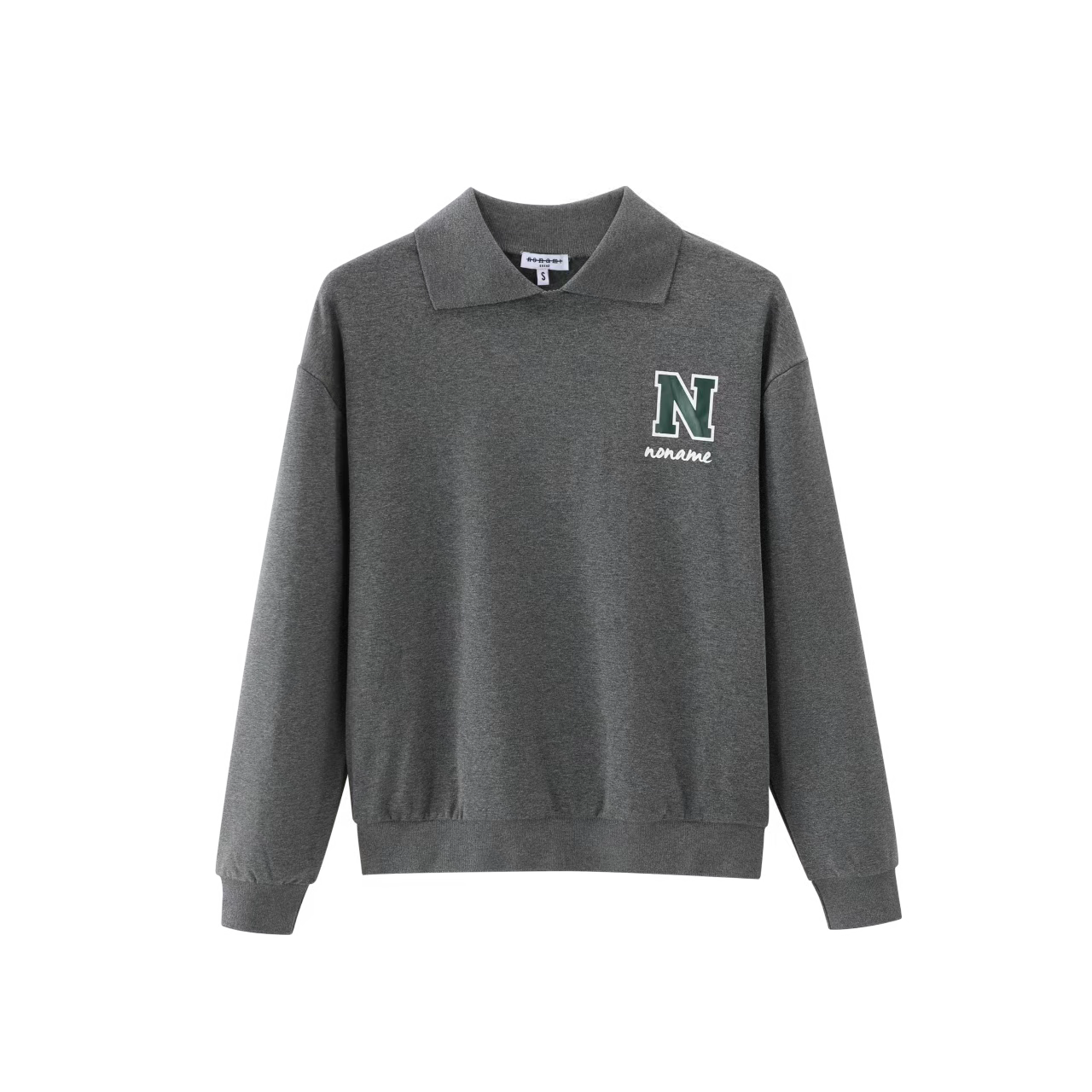 Grey Collar Pullover