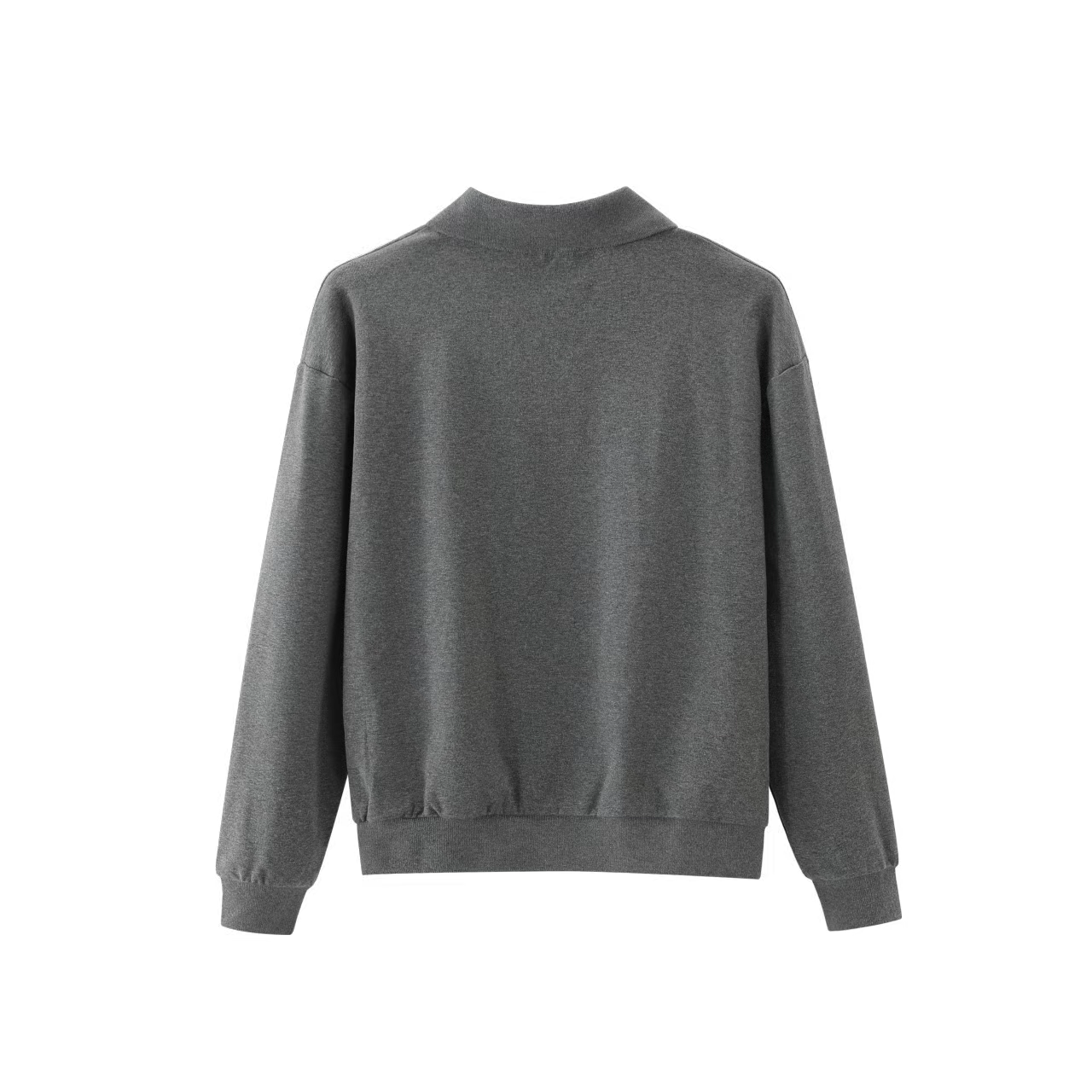 Grey Collar Pullover