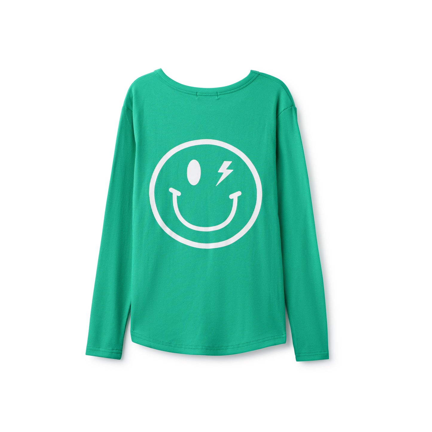 Green Back Smile Tee