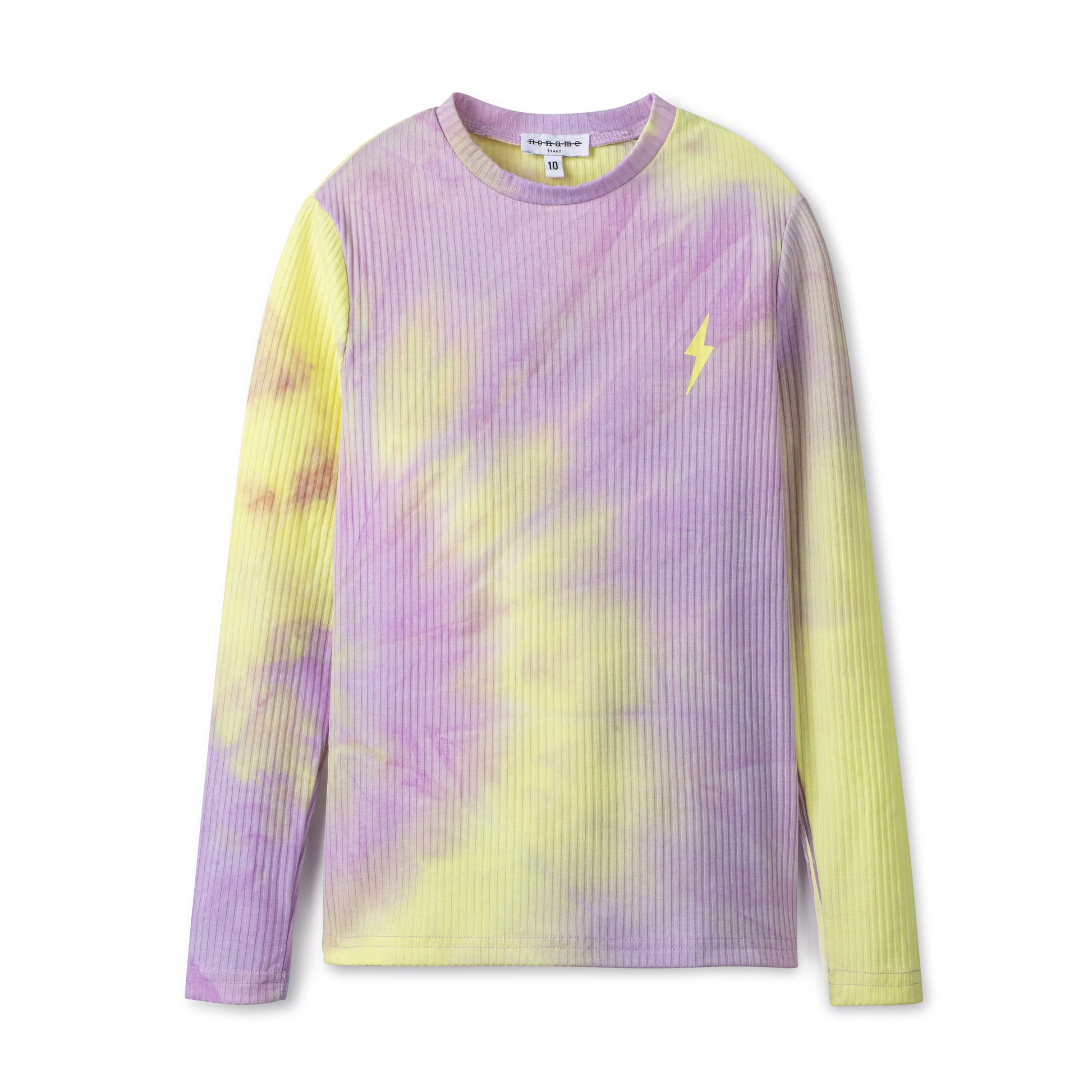 Purple Yellow Tie Dye Signature Fitted Tee – NONAME CHILDRENSWEAR