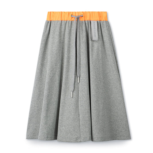 Grey Circle Skirt