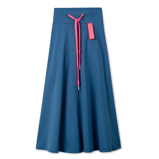 Signature Blue Maxi Skirt