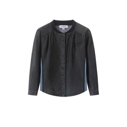 Black Denim Shirt