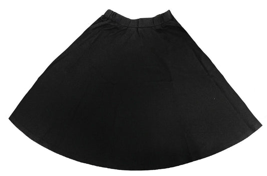 Black Basic Summer Skirt